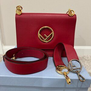 Fendi Zucca FF Medium Shoulder Bag